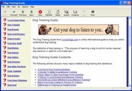 Dog Training Guide screenshot